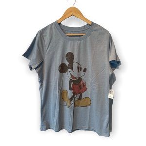 Disney Parks Vintage inspired Mickey Graphic T shirt size 1X NWT